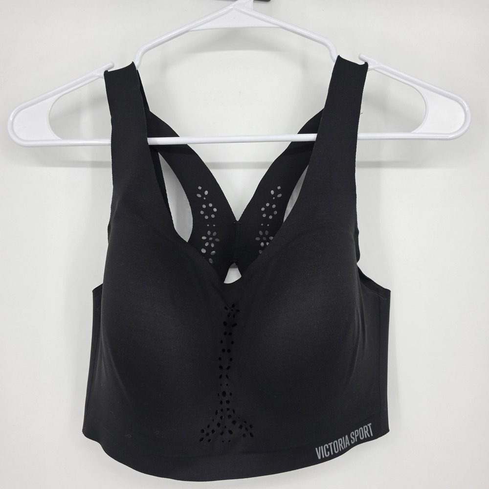 Victoria's Secret Black Seamless Sports Bra